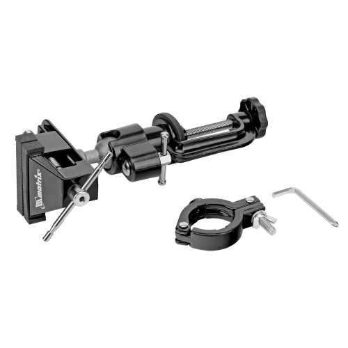 Тиски настольные, многофункциональные, сменная насадка, хомут для дрели, шарнирный механизм, 70 мм Matrix по ценам производителя в Уфе с доставкой по всей России