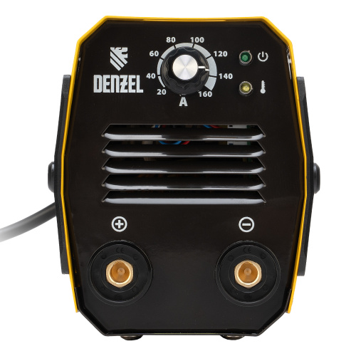 Аппарат инверторный дуговой сварки DS-160 Compact, 160 А, ПВ 70%, диаметр электрода 1.6-3.2 мм Denzel по ценам производителя в Уфе с доставкой по всей России