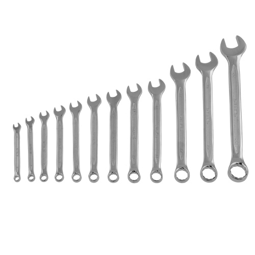 Набор ключей комбинированных 12 шт, 6-22 мм, антислип Stels по ценам производителя в Уфе с доставкой по всей России