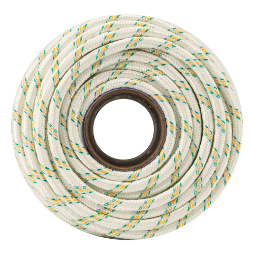 Фал плетеный капроновый с сердечником, 10 мм, L 100 м, 24-прядный, Сибртех по ценам производителя в Уфе с доставкой по всей России