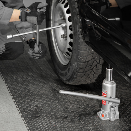 Домкрат гидравлический бутылочный, 5 т, высота подъема 216-413 мм Matrix по ценам производителя в Уфе с доставкой по всей России