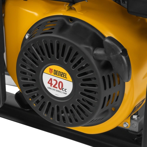 Генератор бензиновый PS 80 E-3, 6.6 кВт, 400 В, 25 л, электростартер Denzel по ценам производителя в Уфе с доставкой по всей России