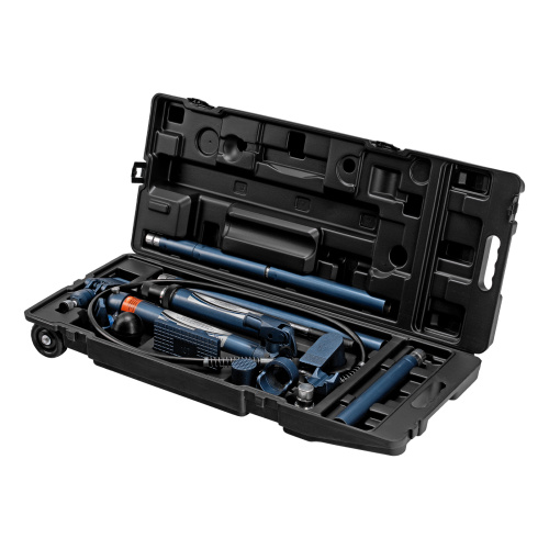 Растяжка гидравлическая, 10 т, набор из 17 предметов, 7 сменных насадок, в пластиковом кейсе на колесах Stels по ценам производителя в Уфе с доставкой по всей России