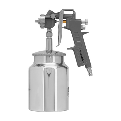 Краскораспылитель пневматический с нижним бачком V 1, 0 л, сопло D 1.2, 1.5 и 1.8 мм Matrix по ценам производителя в Уфе с доставкой по всей России