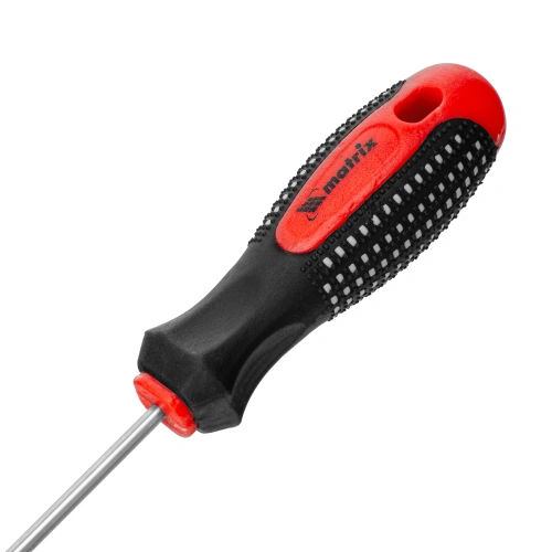 Отвертка Fusion, PZ0 x 75 мм, CrV, трехкомпонентная рукоятка "Anti slip" Matrix по ценам производителя в Уфе с доставкой по всей России