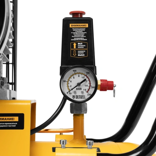 Компрессор воздушный рем. привод BCV 4000-T/200, 4,0 кВт, 200 литров, 690 л/мин Denzel по ценам производителя в Уфе с доставкой по всей России