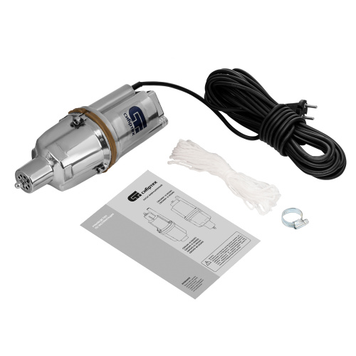 Вибрационный насос СВН300Н-10, нижний забор, 300 Вт, напор 75 м, 1200 л/ч, кабель 10 м Сибртех по ценам производителя в Уфе с доставкой по всей России