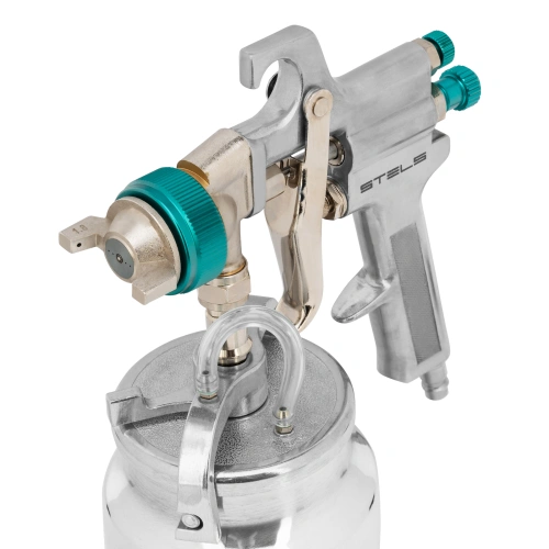 Краскораспылитель AS 702 НP профессиональный, всасывающего типа, сопло 1.8 мм и 2 мм Stels по ценам производителя в Уфе с доставкой по всей России