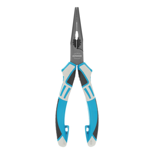 Длинногубцы прямые 170 мм, трехкомпонентные рукоятки Gross по ценам производителя в Уфе с доставкой по всей России