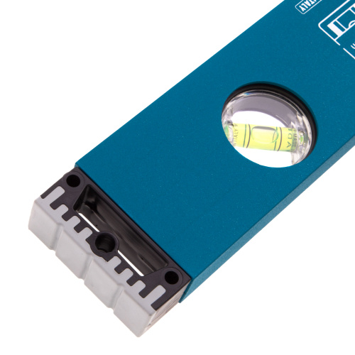 Уровень алюминиевый, 1000 мм, усиленный с ударопрочными заглушками, рукоятки, 3 глазка Gross по ценам производителя в Уфе с доставкой по всей России