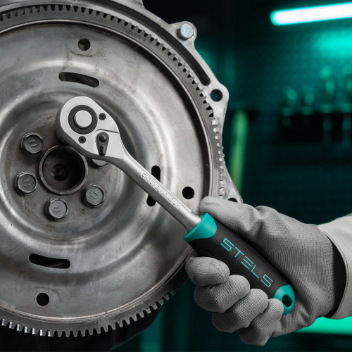 Набор инструментов, 1/2", CrV, пластиковый кейс 31 предмет Stels по ценам производителя в Уфе с доставкой по всей России