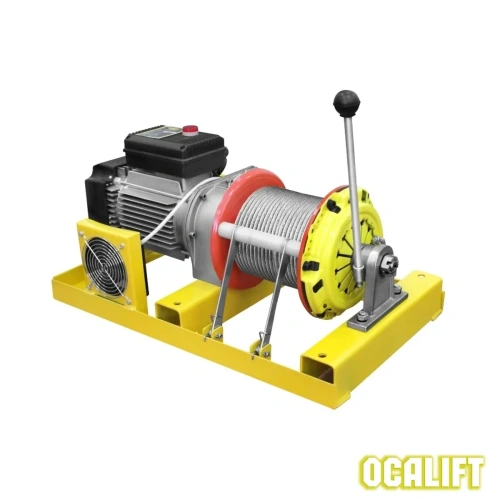 Лебёдка строительная TSA-CL 300/600кг 60м 220в СВОБОДНЫЙ спуск по ценам производителя в Уфе с доставкой по всей России