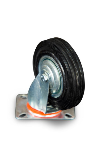 Колесо поворотное резина SC 55 125 мм (Y) по ценам производителя в Уфе с доставкой по всей России