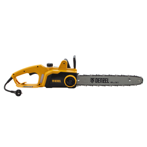 Пила цепная электрическая EDS-2000P, 2 кВт,поперечная, шина 40 см, шаг 3/8, паз 1.3 мм, 57 звеньев Denzel по ценам производителя в Уфе с доставкой по всей России