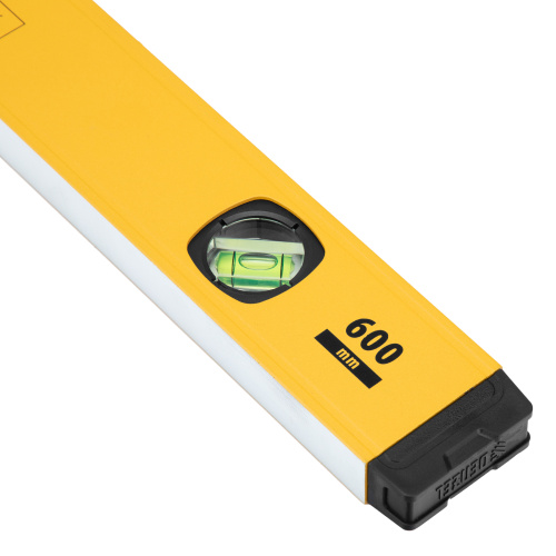 Уровень алюминиевый, магнит, фрезерованный, 3 глазка (1 зеркал.) 0,5 мм/м, 600 мм Denzel по ценам производителя в Уфе с доставкой по всей России