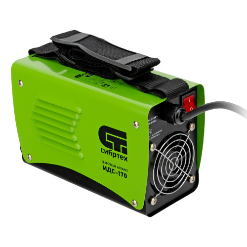 Аппарат инверторный дуговой сварки ИДС-170, 170 А, ПВ 80%, диаметр электрода 1.6-3.2 мм Сибртех по ценам производителя в Уфе с доставкой по всей России
