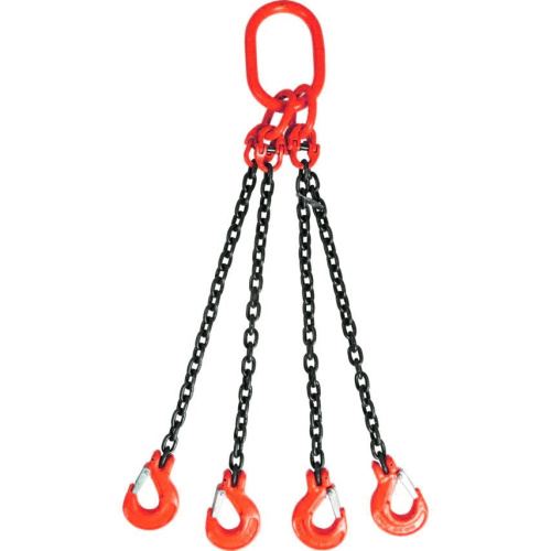 Строп цепной TOR 4СЦ г/п 4,25 т 2,0 м с самозакрывающимися крюками по ценам производителя в Уфе с доставкой по всей России