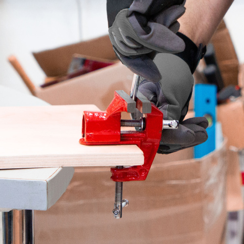 Тиски, 75 мм, крепление для стола Sparta по ценам производителя в Уфе с доставкой по всей России