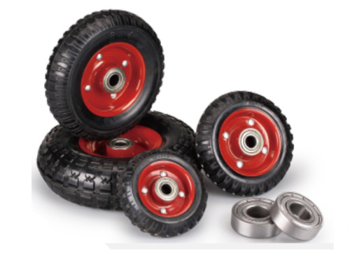 Колесо большегрузное P 200 200 мм резина с протектором, на ось (N) по ценам производителя в Уфе с доставкой по всей России