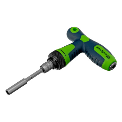 Отвертка Т-образная реверсивная с набором бит, торцевых головок, 33 предмета, CrV Сибртех по ценам производителя в Уфе с доставкой по всей России