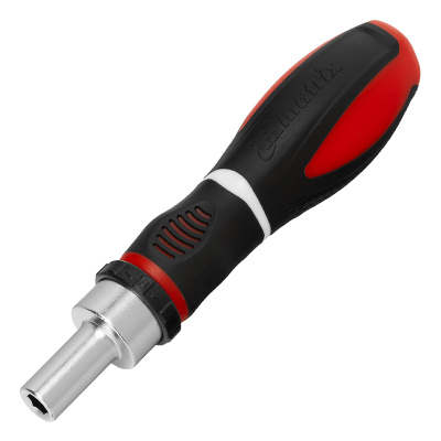 Отвертка реверсивная, набор бит, 12 шт, CrV Matrix по ценам производителя в Уфе с доставкой по всей России