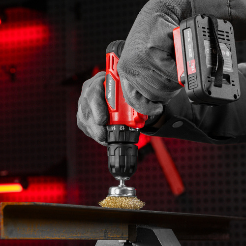 Набор щеток для дрели, 3 шт, 1 плоская, 65 мм, 50 мм "чашка", ручная металлическая Matrix по ценам производителя в Уфе с доставкой по всей России