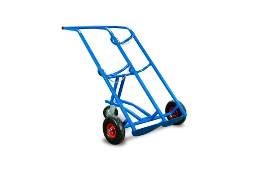 Тележка для баллонов пропан + кислород TOR ТГК-П, 2 баллона (250 пневмо+160поворотное) по ценам производителя в Уфе с доставкой по всей России