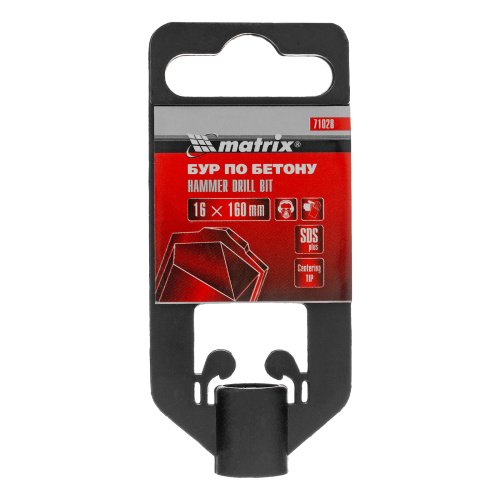 Бур по бетону, 16 х 160 мм, SDS Plus Matrix по ценам производителя в Уфе с доставкой по всей России