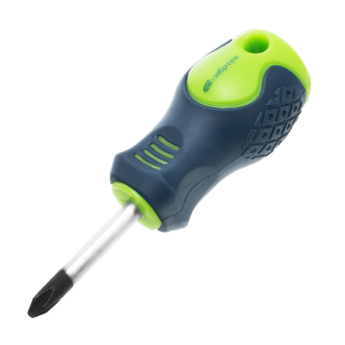 Отвертка, PH2 х 38 мм, CrV, двухкомпонентная рукоятка Сибртех по ценам производителя в Уфе с доставкой по всей России