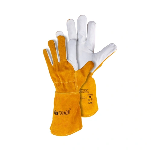 Краги кожаные мягкие FOXWELD "Мустанг" КС-03 по ценам производителя в Уфе с доставкой по всей России