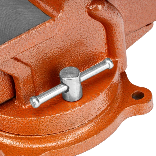 Тиски слесарные, 100 мм, поворотные, с наковальней Sparta по ценам производителя в Уфе с доставкой по всей России