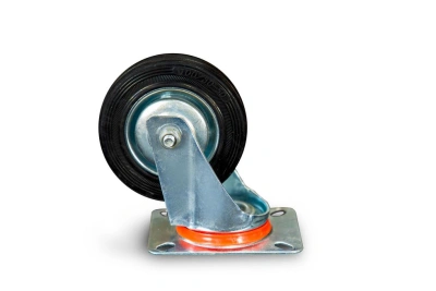 Колесо поворотное резина SC 42 100 мм (Y) по ценам производителя в Уфе с доставкой по всей России