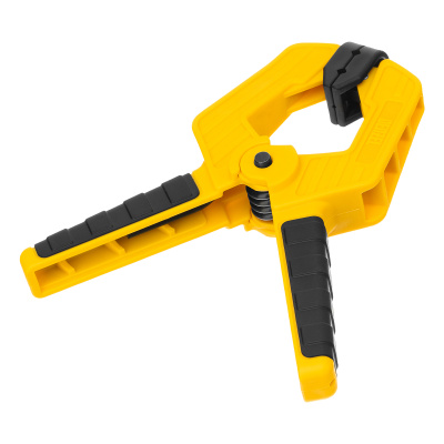 Струбцина клещеобразная, усиленная 65 х 50 мм, двухкомпонентные рукоятки Denzel по ценам производителя в Уфе с доставкой по всей России