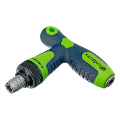 Отвертка Т-образная реверсивная с набором бит, торцевых головок, 33 предмета, CrV Сибртех по ценам производителя в Уфе с доставкой по всей России