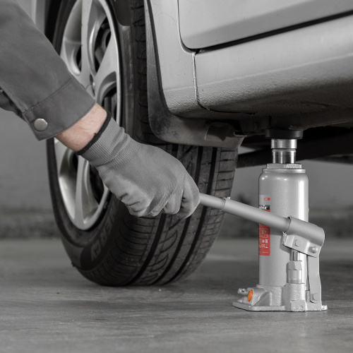 Домкрат гидравлический бутылочный, 6 т, h подъема 216-413 мм Matrix по ценам производителя в Уфе с доставкой по всей России