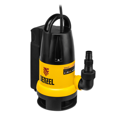 Дренажный насос DP800A, 800 Вт, подъем 5 м, 13000 л/ч Denzel по ценам производителя в Уфе с доставкой по всей России