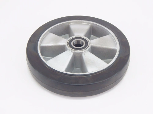 Колесо резиновое 250х50 мм с подшипником для тележек гидравлических HW по ценам производителя в Уфе с доставкой по всей России