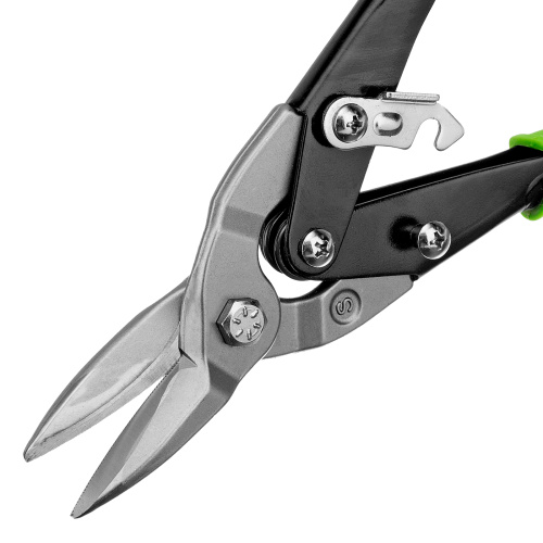 Ножницы по металлу, 250 мм, прямой рез, сталь С55, двухкомпонентные рукоятки СИБРТЕХ по ценам производителя в Уфе с доставкой по всей России