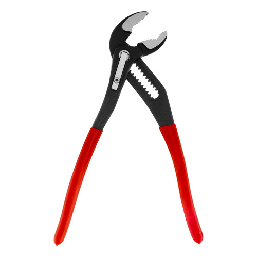 Клещи переставные 250 мм, кнопочный механизм, хром-ванадий, обливные рукоятки Matrix по ценам производителя в Уфе с доставкой по всей России