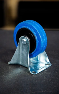 Колесо неповоротное резина FRCL 42 100 мм (F) по ценам производителя в Уфе с доставкой по всей России