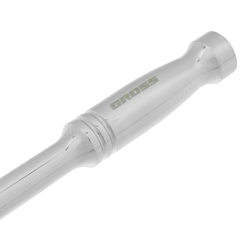 Ключ-трещотка 1/4", CrV, 120 зубьев, цельнометаллический, хром Gross по ценам производителя в Уфе с доставкой по всей России