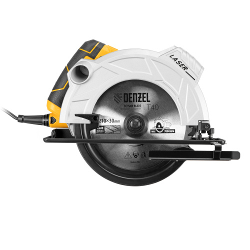 Пила циркулярная CS-210, 1800 Вт, 210 мм Denzel по ценам производителя в Уфе с доставкой по всей России