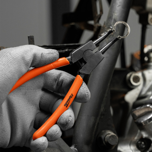 Съемник, 150 мм, для внешних стопорных колец, изогнутые губки (разжим) Sparta по ценам производителя в Уфе с доставкой по всей России