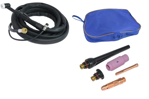 Горелка сварочная TIG  с газовым охлаждением WP-17 (2-pin, 4м) / Torch for TIG welding по ценам производителя в Уфе с доставкой по всей России