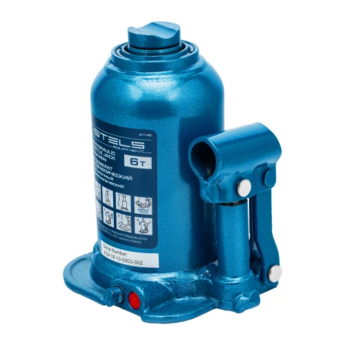Домкрат гидравлический бутылочный телескопический, 6 т, подъем 180-410 мм Stels по ценам производителя в Уфе с доставкой по всей России
