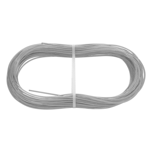 Трос металлополимерный прозрачный ПР-2.5, толщина 2.5 мм, моток 20 метров Сибртех по ценам производителя в Уфе с доставкой по всей России