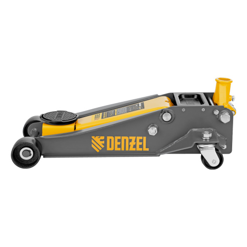 Домкрат гидравлический подкатной, 3 т, 125-470 мм, быстрый подъем, проф. Denzel по ценам производителя в Уфе с доставкой по всей России