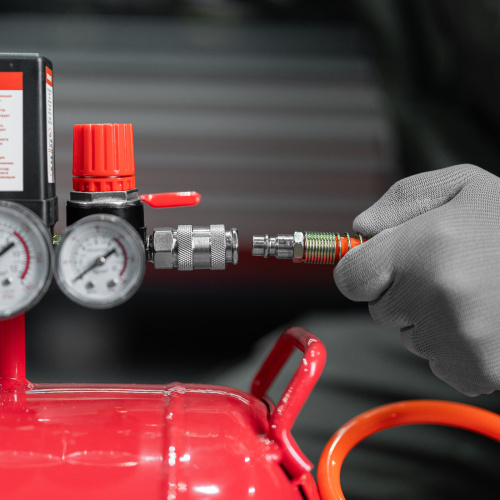 Компрессор воздушный ременный привод КР2500/80, 2,5 кВт, 80 литров, 420 л/мин МТХ по ценам производителя в Уфе с доставкой по всей России