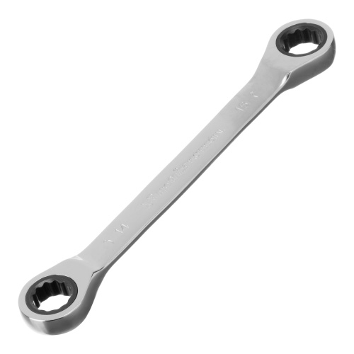 Ключ накидной трещоточный, 14 х 15 мм, CrV, зеркальный хром Matrix Professional по ценам производителя в Уфе с доставкой по всей России