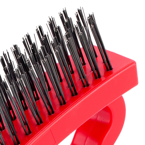 Щетка зачистная четырехрядная, плоская, пластиковая с рукояткой Matrix по ценам производителя в Уфе с доставкой по всей России